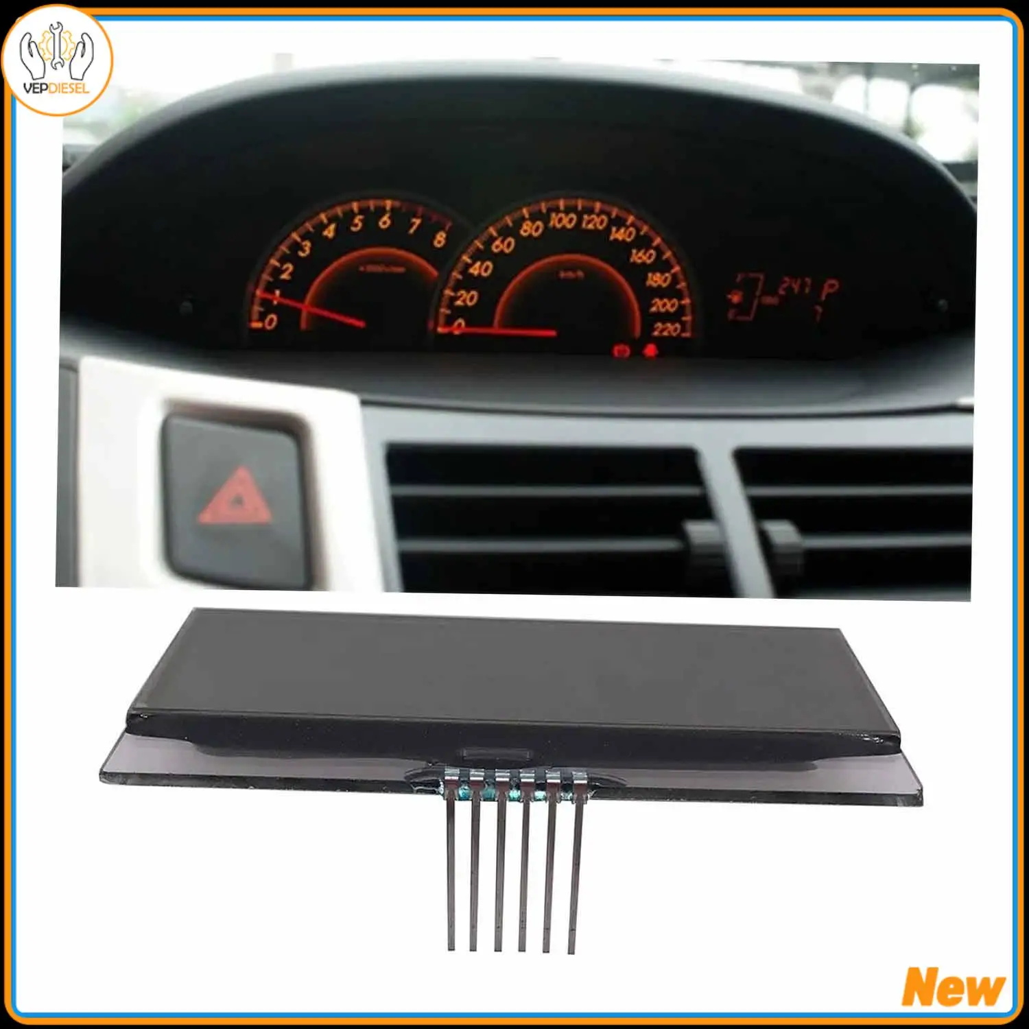1 шт., приборная панель, ЖК-дисплей для Toyota, Yaris 2008-2011, новые автомобильные аксессуары
1 шт., приборная панель, ЖК-дисплей для Toyota, Yaris 2008-2011, новые автомобильные аксессуары
