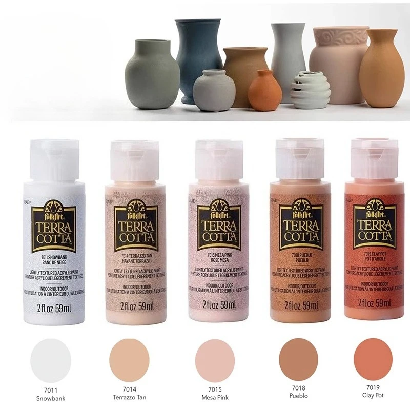 59ml Imitation Clay Ceramic Texture Acrylic Pigment Creamy Texture Weather-resistant for Wood Metal Cermet DIY Transformation
59ml Imitation Clay Ceramic Texture Acrylic Pigment Creamy Texture Weather-resistant for Wood Metal Cermet DIY Transformation