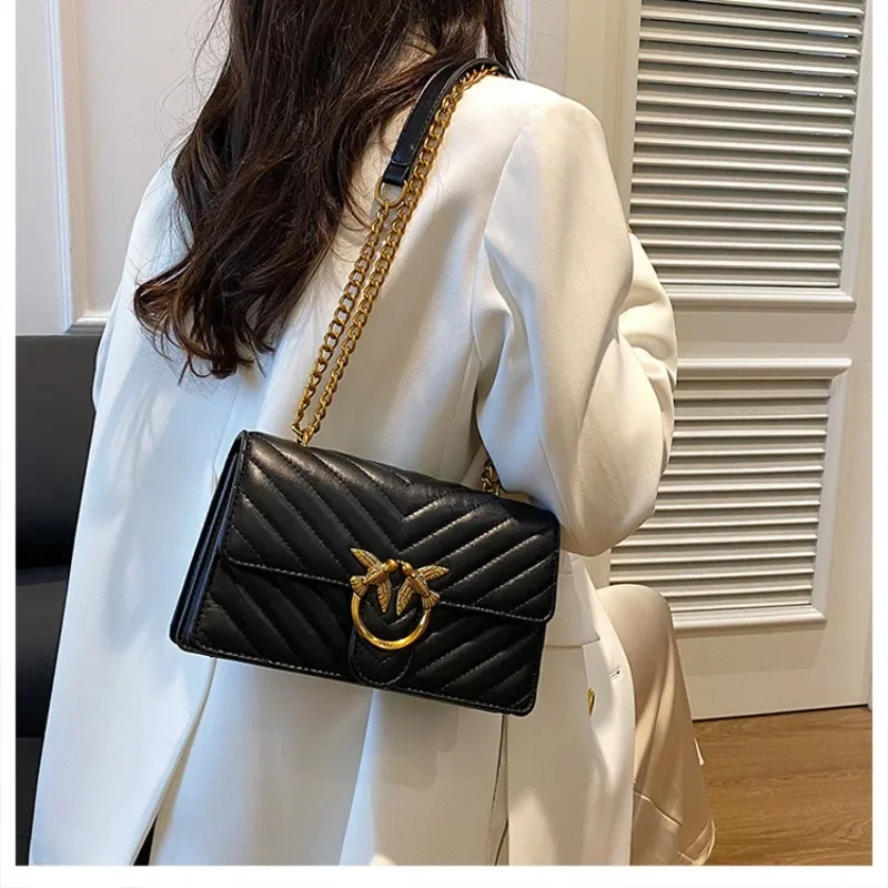 Women's Elegant Embroidered Square Bag Chain Strap Shoulder Purse Designer Crossbody Clutch Fashion Versatile Handbag for Ladies
Women's Elegant Embroidered Square Bag Chain Strap Shoulder Purse Designer Crossbody Clutch Fashion Versatile Handbag for Ladies