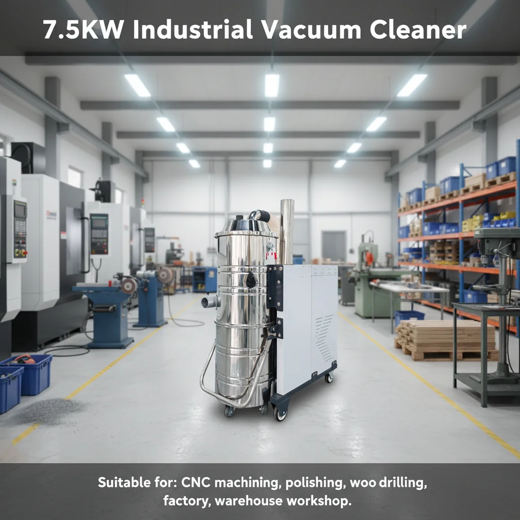 Electric New Industrial Heavy Duty High Efficiency Vacuum Cleaner for CNC Lathe Pulverized Coal PCB Printing & Drilled Debris
Electric New Industrial Heavy Duty High Efficiency Vacuum Cleaner for CNC Lathe Pulverized Coal PCB Printing & Drilled Debris