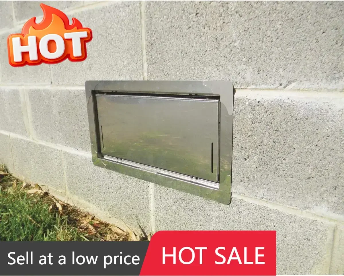 Hardware Insulated Foundation Flood Vent, FEMA Compliant and ICC-ES Certified - Model 1540-520, 16" x 8" (Stainless Steel)
Hardware Insulated Foundation Flood Vent, FEMA Compliant and ICC-ES Certified - Model 1540-520, 16" x 8" (Stainless Steel)
