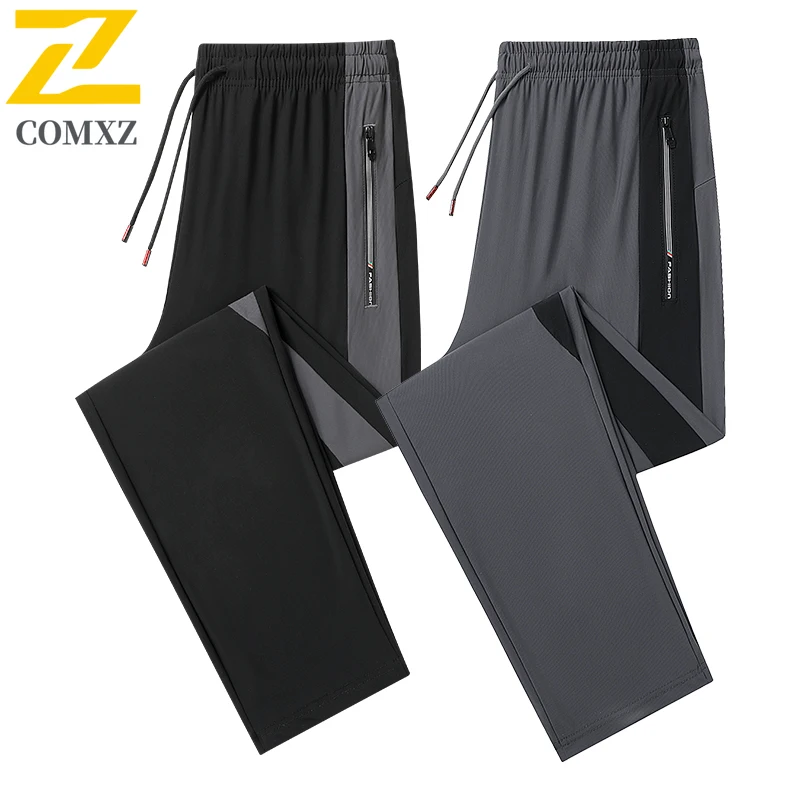 Summer Casual Sports Pants Men's Gym Exercise Ice Silk Quick-drying Trousers plus size Man Drawstring Jogging Sportswear Pants
Summer Casual Sports Pants Men's Gym Exercise Ice Silk Quick-drying Trousers plus size Man Drawstring Jogging Sportswear Pants