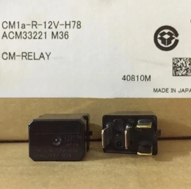 Brand New Original CM1a-R-12V-H78 ACM33221 ACM33221 M19 ACM33221 M39 Car Air Conditioner Start Relay Fuse box Fast delivery
Brand New Original CM1a-R-12V-H78 ACM33221 ACM33221 M19 ACM33221 M39 Car Air Conditioner Start Relay Fuse box Fast delivery