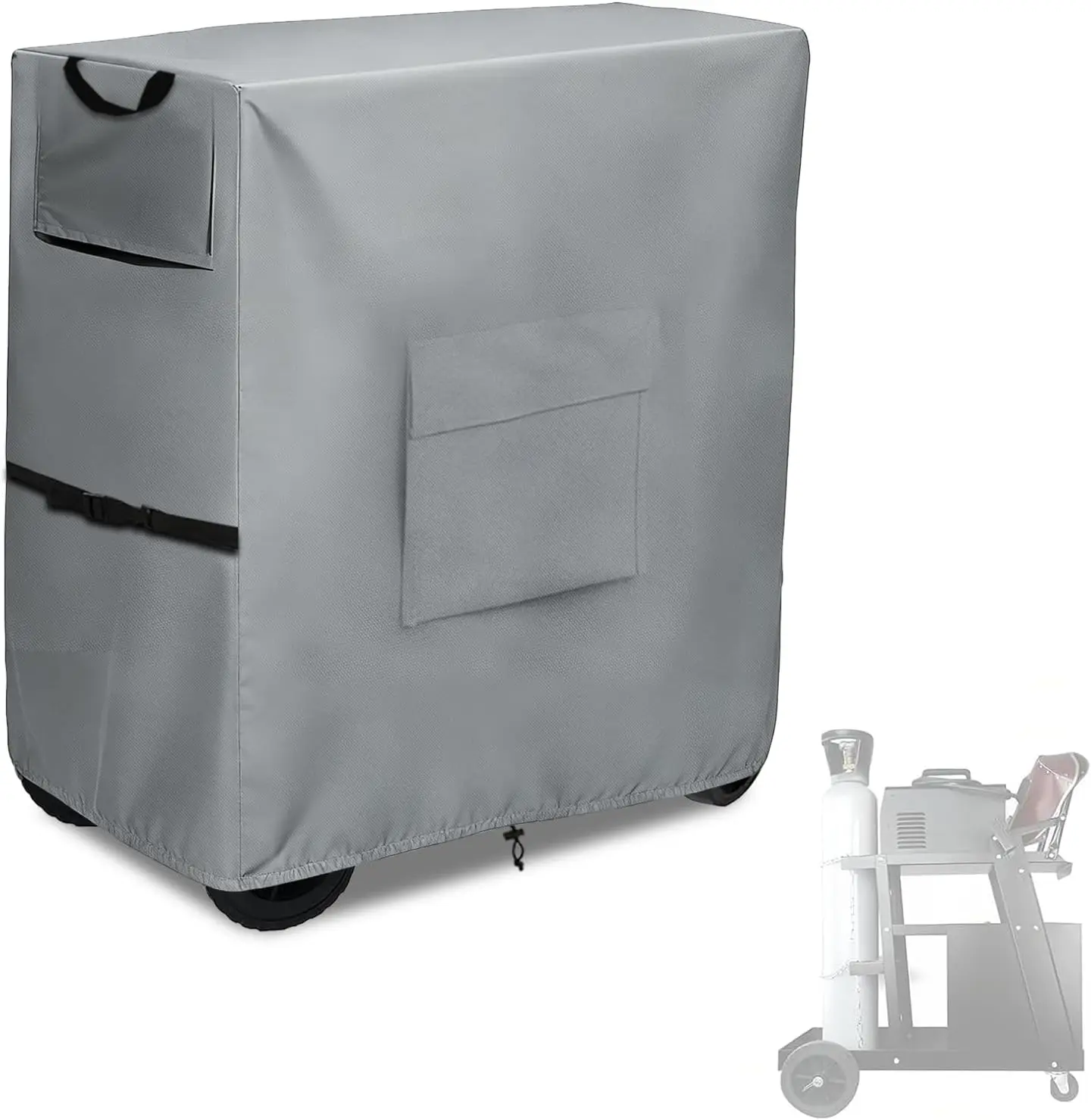 Welding Cart Cover, 3-Tier Universal Protective Cover for TIG MIG Plasma Cutter, 37L x 18W x 39H, Waterproof Oxford
Welding Cart Cover, 3-Tier Universal Protective Cover for TIG MIG Plasma Cutter, 37L x 18W x 39H, Waterproof Oxford