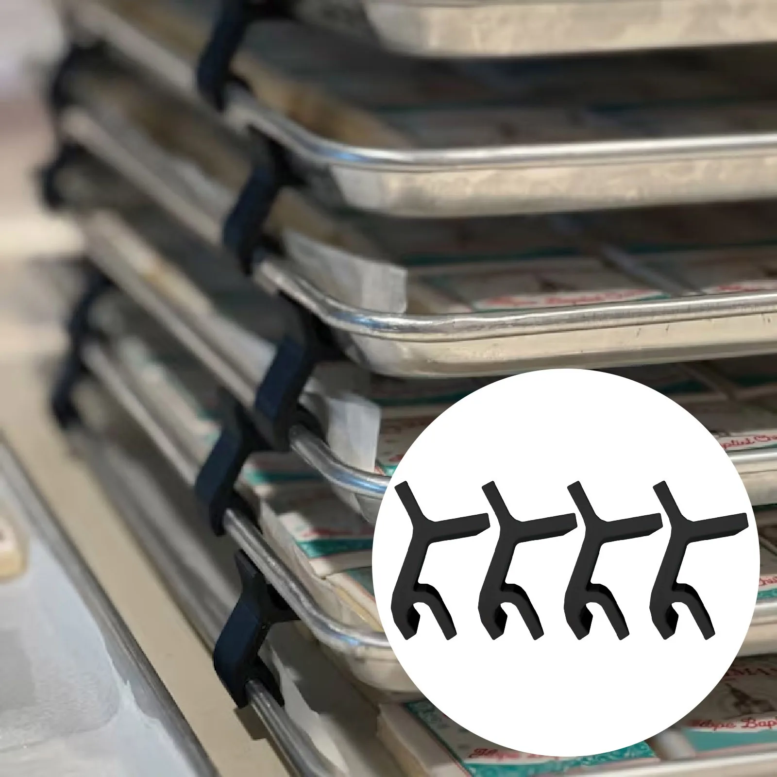 4 Pcs Baking Sheet Stackers Baking Sheet Dividers Set Tray Stackers For Dryer Trays Dryer Accessories Small Pan Nonstick
4 Pcs Baking Sheet Stackers Baking Sheet Dividers Set Tray Stackers For Dryer Trays Dryer Accessories Small Pan Nonstick