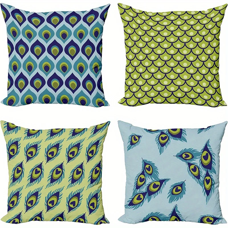 Home Decor Peacock Patterned Throw Pillow Covers Pattern Cushion Cover Suitable for Sofa Bedroom
Home Decor Peacock Patterned Throw Pillow Covers Pattern Cushion Cover Suitable for Sofa Bedroom