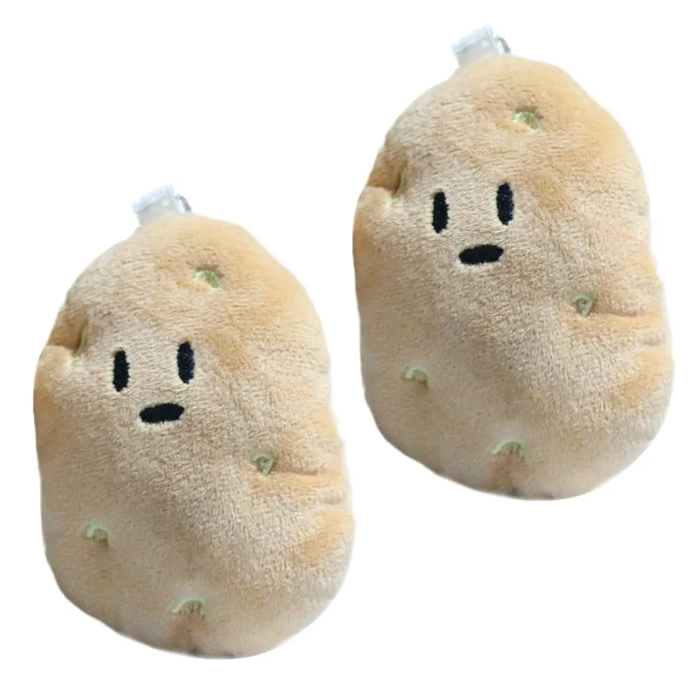 2Pcs Stuffed Potato Bag Pendant Soft Keychain Hanging Decor Schoolbag Charm Accessories Potato Decor Charms
2Pcs Stuffed Potato Bag Pendant Soft Keychain Hanging Decor Schoolbag Charm Accessories Potato Decor Charms