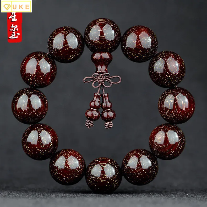 Wild Indian Old Material Full of Gold Star Small Leaf Rosewood Hand String 2.0 Hot1.8 Buddha Bead 15mm Bracelet Gift Men Selling
Wild Indian Old Material Full of Gold Star Small Leaf Rosewood Hand String 2.0 Hot1.8 Buddha Bead 15mm Bracelet Gift Men Selling