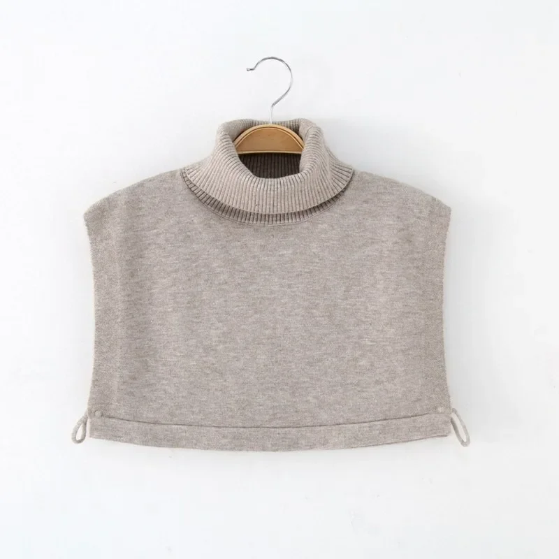 Женский однотонный вязаный шерстяной воротник с высоким воротником, осенне-зимний теплый чехол, защита шеи, искусственный воротник, украшение
Женский однотонный вязаный шерстяной воротник с высоким воротником, осенне-зимний теплый чехол, защита шеи, искусственный воротник, украшение