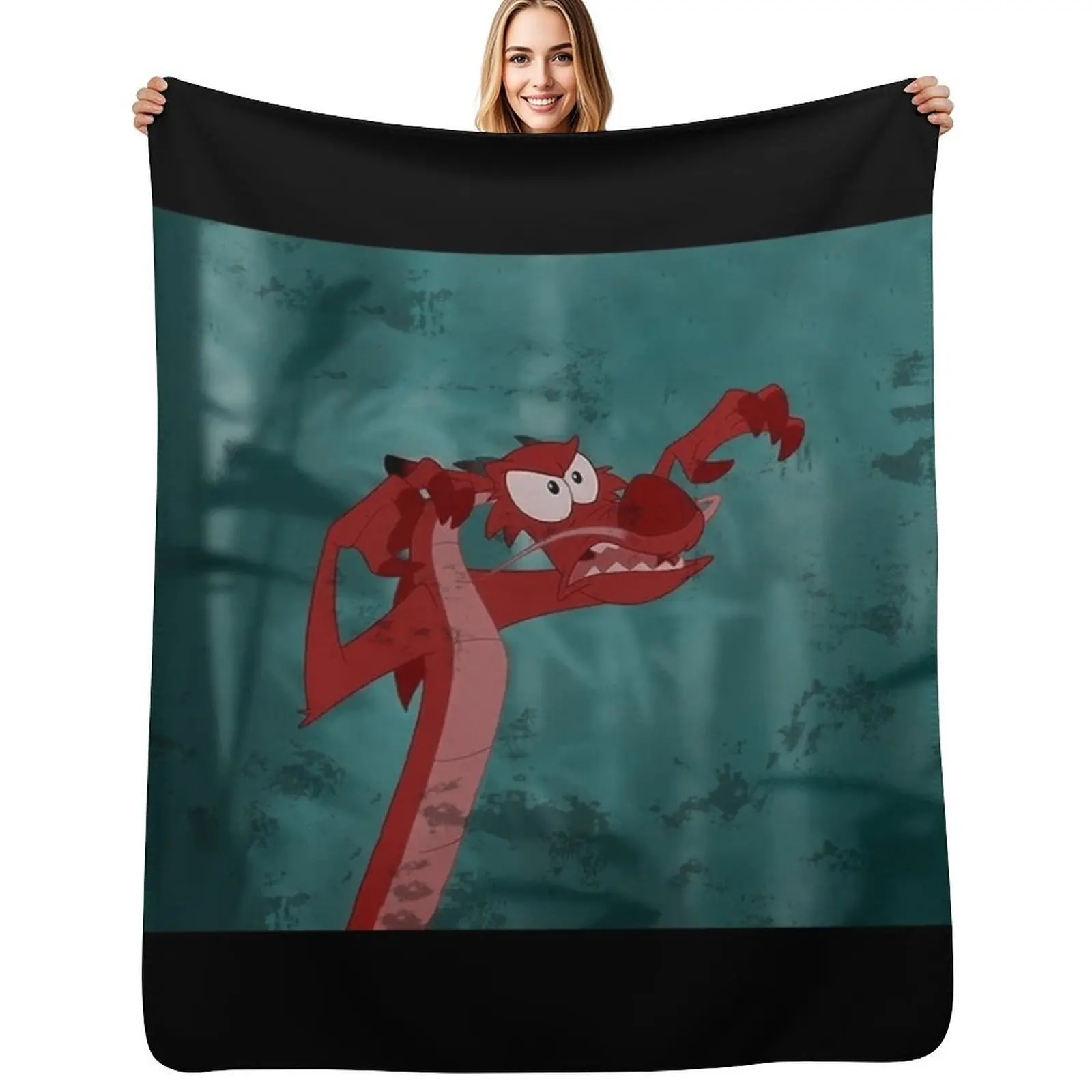 Old School Draw Mushu Throw Blanket Warm Plush Fuzzy Blanket for Living Room
Old School Draw Mushu Throw Blanket Warm Plush Fuzzy Blanket for Living Room
