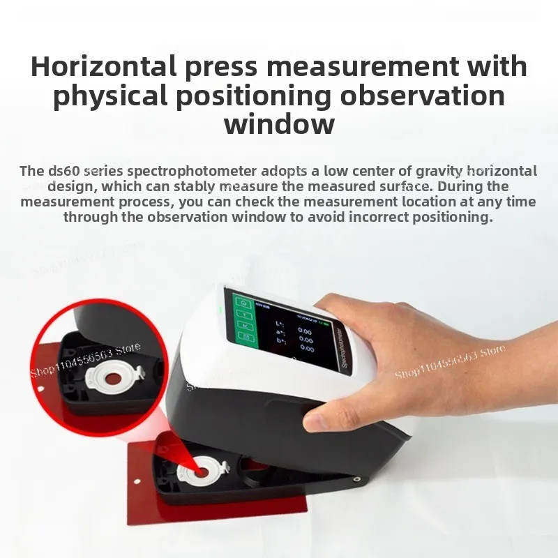 High Accuracy Digital Portable Horizontal Spectrophotometer with 5 Measuring Calibers DS60 DS62 DS64
High Accuracy Digital Portable Horizontal Spectrophotometer with 5 Measuring Calibers DS60 DS62 DS64