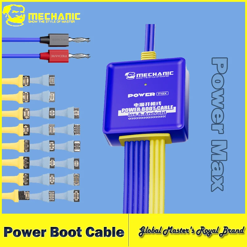 【MECHANIC】 Тестовый кабель питания серии Power Max, комплект тестовых шнуров для загрузки мобильного телефона, комплект тестовых шнуров для ремонта системы Android iOS
【MECHANIC】 Тестовый кабель питания серии Power Max, комплект тестовых шнуров для загрузки мобильного телефона, комплект тестовых шнуров для ремонта системы Android iOS