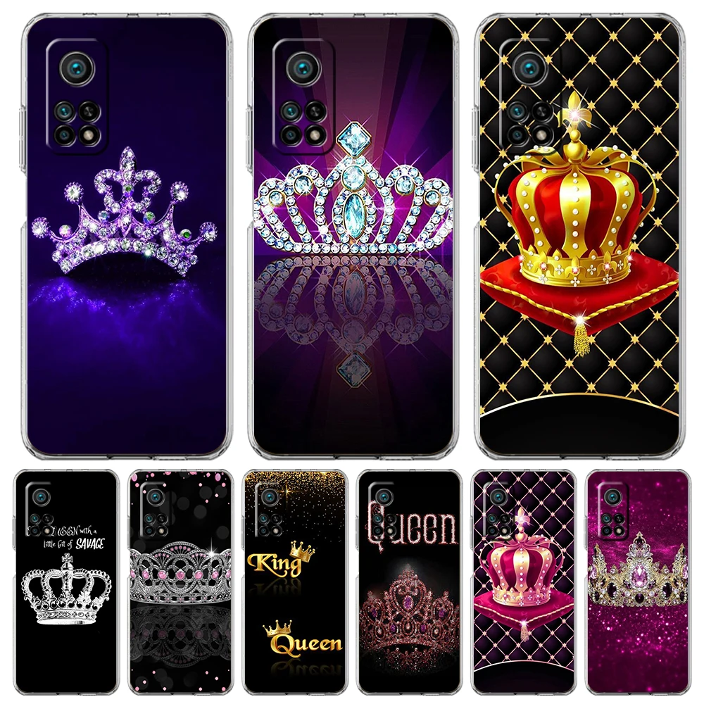 Transparent Phone Case for Xiaomi Mi 14 13 12 11 Ultra 13T Poco X3 NFC F3 F6 Pro 5G Soft TPU Shell Cute King Queen Crown Couple
Transparent Phone Case for Xiaomi Mi 14 13 12 11 Ultra 13T Poco X3 NFC F3 F6 Pro 5G Soft TPU Shell Cute King Queen Crown Couple
