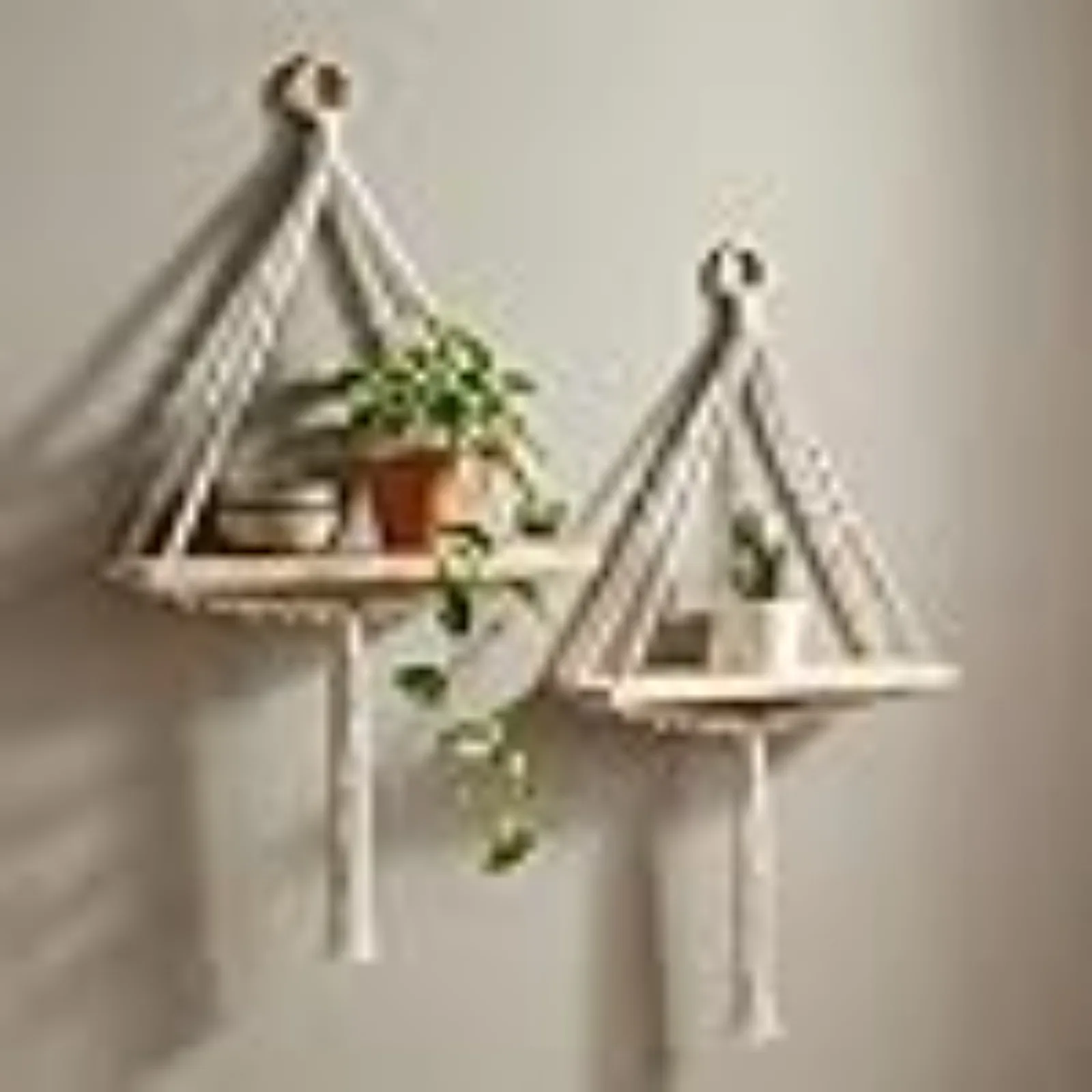 Decazone ed e Wall Hanging Shel, Cotton Rope Boan Woven Home Decor Handmade Boho Shel with 1 Shelves or Plants and Decor, Pack o
Decazone ed e Wall Hanging Shel, Cotton Rope Boan Woven Home Decor Handmade Boho Shel with 1 Shelves or Plants and Decor, Pack o