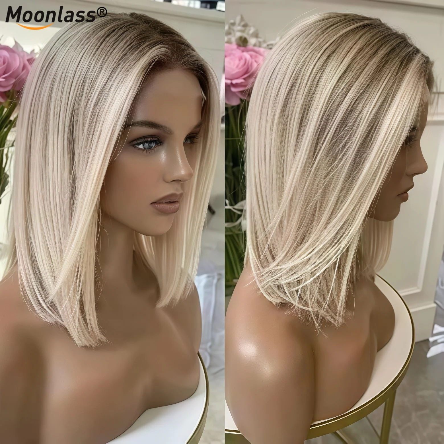 13x4 Seaglass Blonde Ombre Human Hair Wig 180% Density Brazilian Remy Hair Lace Front Wigs Preplucked Transparent Lace Wigs
13x4 Seaglass Blonde Ombre Human Hair Wig 180% Density Brazilian Remy Hair Lace Front Wigs Preplucked Transparent Lace Wigs