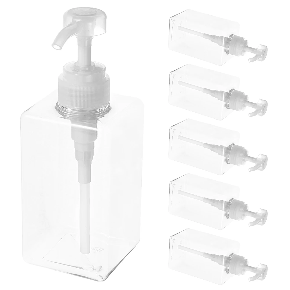 6pcs Lotion Soap Dispenser Hand Soap Dispenser Bathroom Kitchen Hand Shampoo Reusable Portable Storage
6pcs Lotion Soap Dispenser Hand Soap Dispenser Bathroom Kitchen Hand Shampoo Reusable Portable Storage