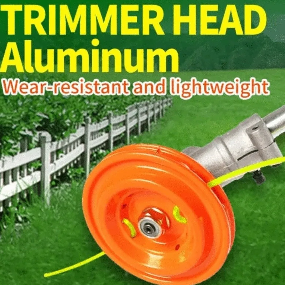 Tools Orange Grass Trimmer Head Aluminum Lightweight Strimmer Electric Trimmer Parts Wear-resistant Brush Cutter Lawn Care
Tools Orange Grass Trimmer Head Aluminum Lightweight Strimmer Electric Trimmer Parts Wear-resistant Brush Cutter Lawn Care