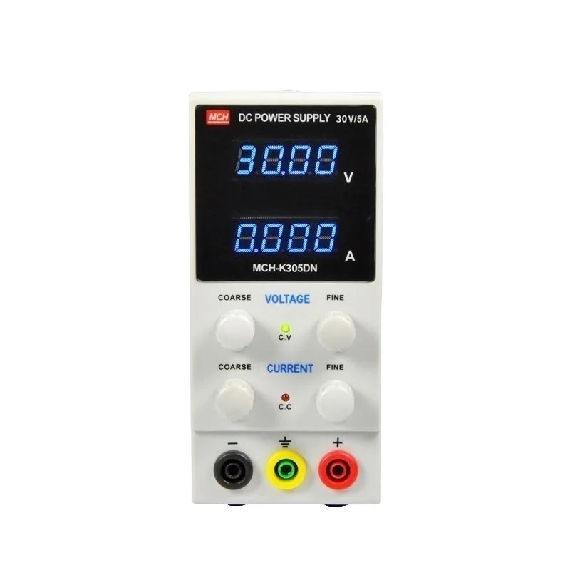 MCH-K305DN Precision Variable Adjustable 30V 5A Single Output Switch Regulated DC Power Supply Unit 
MCH-K305DN Precision Variable Adjustable 30V 5A Single Output Switch Regulated DC Power Supply Unit