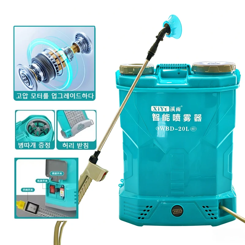 20A High Pressure Electric Sprayer Upgrade Lithium Battery Agricultural Full-automatic Garden Irrigation Sprayer
20A High Pressure Electric Sprayer Upgrade Lithium Battery Agricultural Full-automatic Garden Irrigation Sprayer