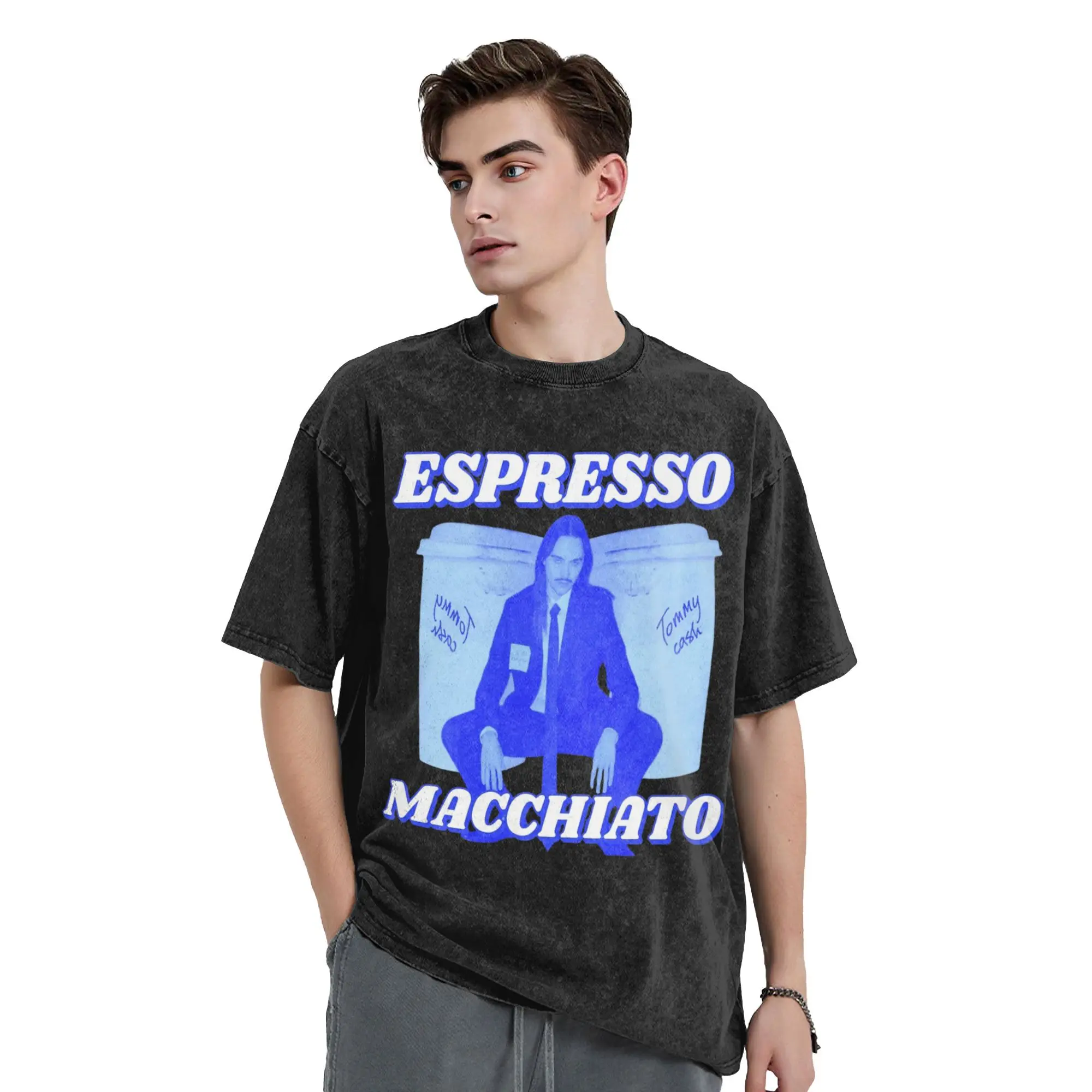 Washed T Shirts Tommy Cash Espresso Macchiato Eurovisions 2025 Estonia T-Shirt Street 100% Cotton Summer Tops Tees Men Women
Washed T Shirts Tommy Cash Espresso Macchiato Eurovisions 2025 Estonia T-Shirt Street 100% Cotton Summer Tops Tees Men Women