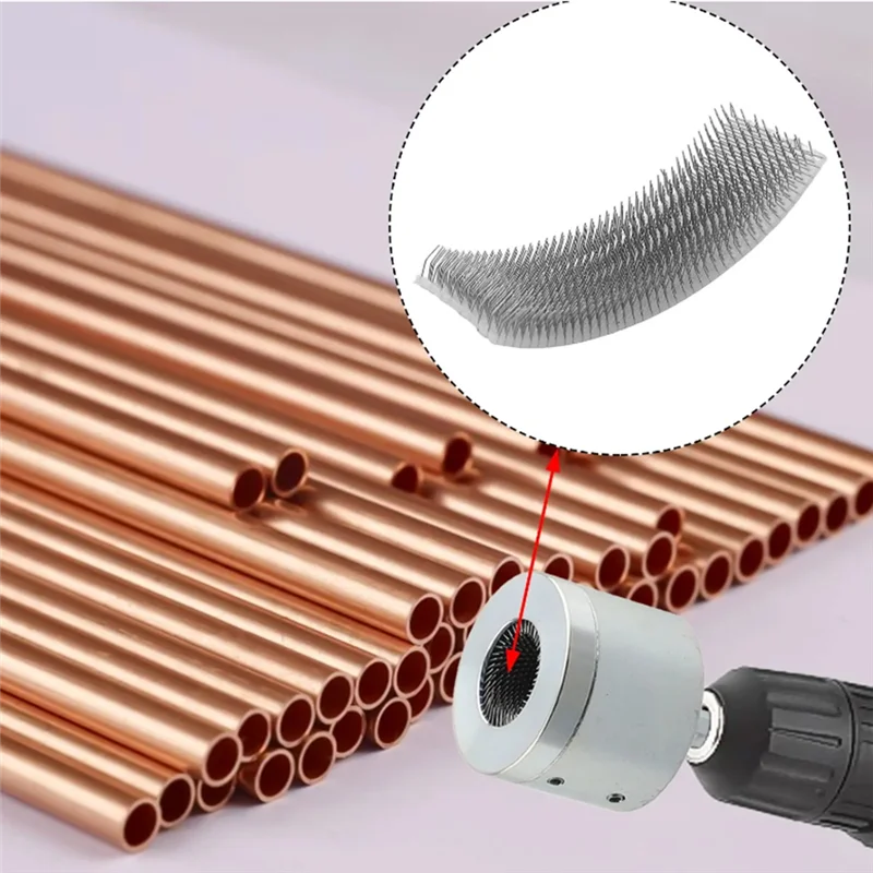 10Pcs 15/22Mm Electric Drill Pipe Cleaner Copper Pipe Cleaner Replacement Cleaning Brush Tube For Drill Plumbing Tools-ABGL
10Pcs 15/22Mm Electric Drill Pipe Cleaner Copper Pipe Cleaner Replacement Cleaning Brush Tube For Drill Plumbing Tools-ABGL