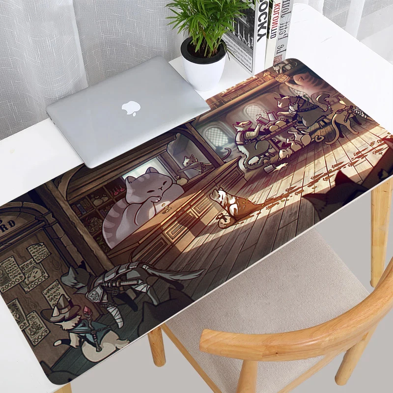 Cat World Large Mouse Pad Home Laptop Kawaii Anime Gamer Cabinet Keyboard Mousepad PC Cartoon Gaming Accessories Desk Mat Carpet
Cat World Large Mouse Pad Home Laptop Kawaii Anime Gamer Cabinet Keyboard Mousepad PC Cartoon Gaming Accessories Desk Mat Carpet