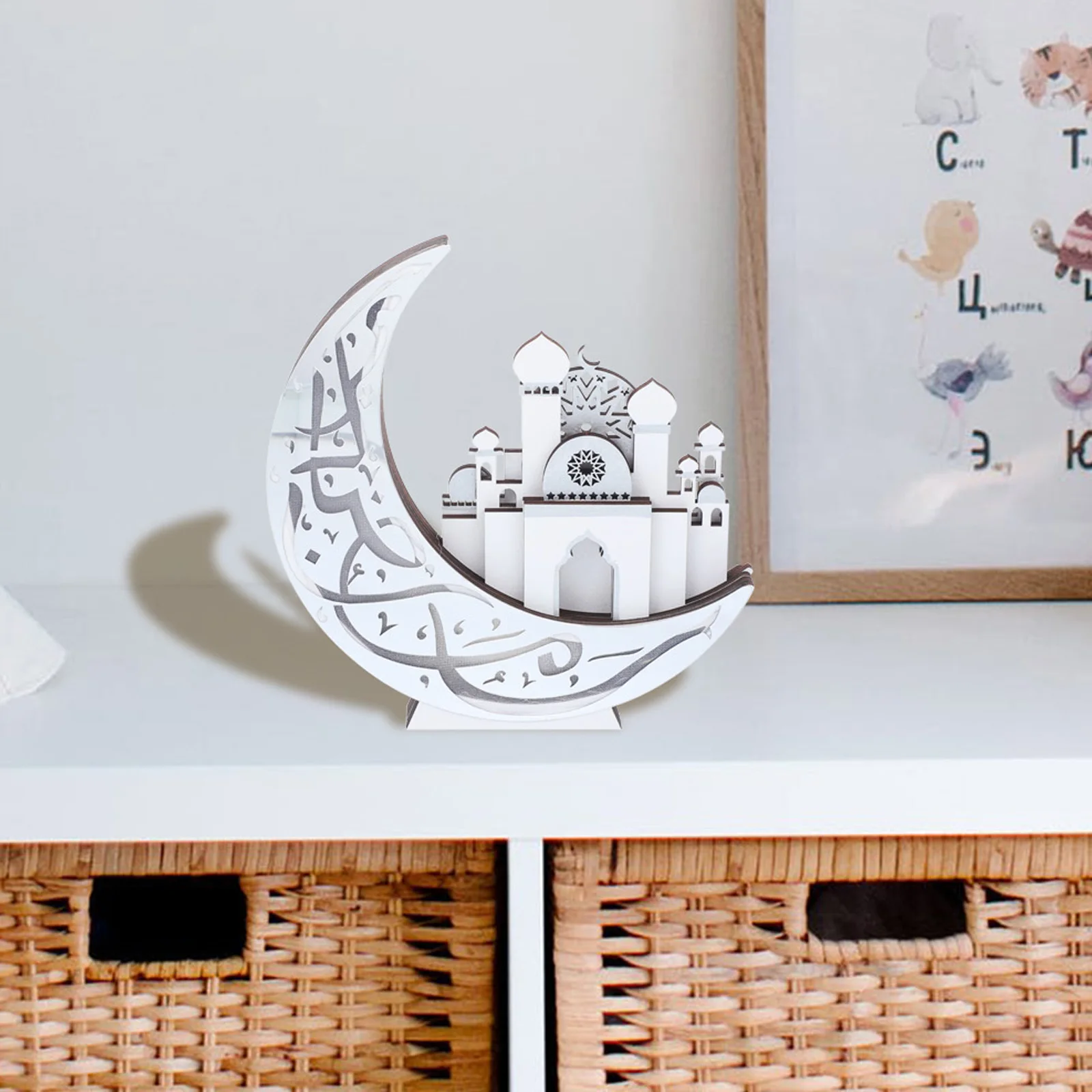 Wooden LED Moon Decor Light Pendant Ramadan Craft Festival Decorative Lamp Eid Hanging Lights Small Night Lamp Star Theme
Wooden LED Moon Decor Light Pendant Ramadan Craft Festival Decorative Lamp Eid Hanging Lights Small Night Lamp Star Theme