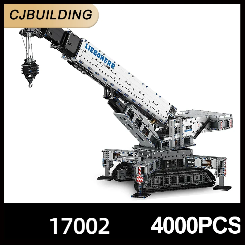 MOLD KING 17002, технические строительные блоки, наборы MOC-1033, приложение с дистанционным управлением, грузовик LTM, экскаватор, кран, модель, детские игрушки, подарки
MOLD KING 17002, технические строительные блоки, наборы MOC-1033, приложение с дистанционным управлением, грузовик LTM, экскаватор, кран, модель, детские игрушки, подарки