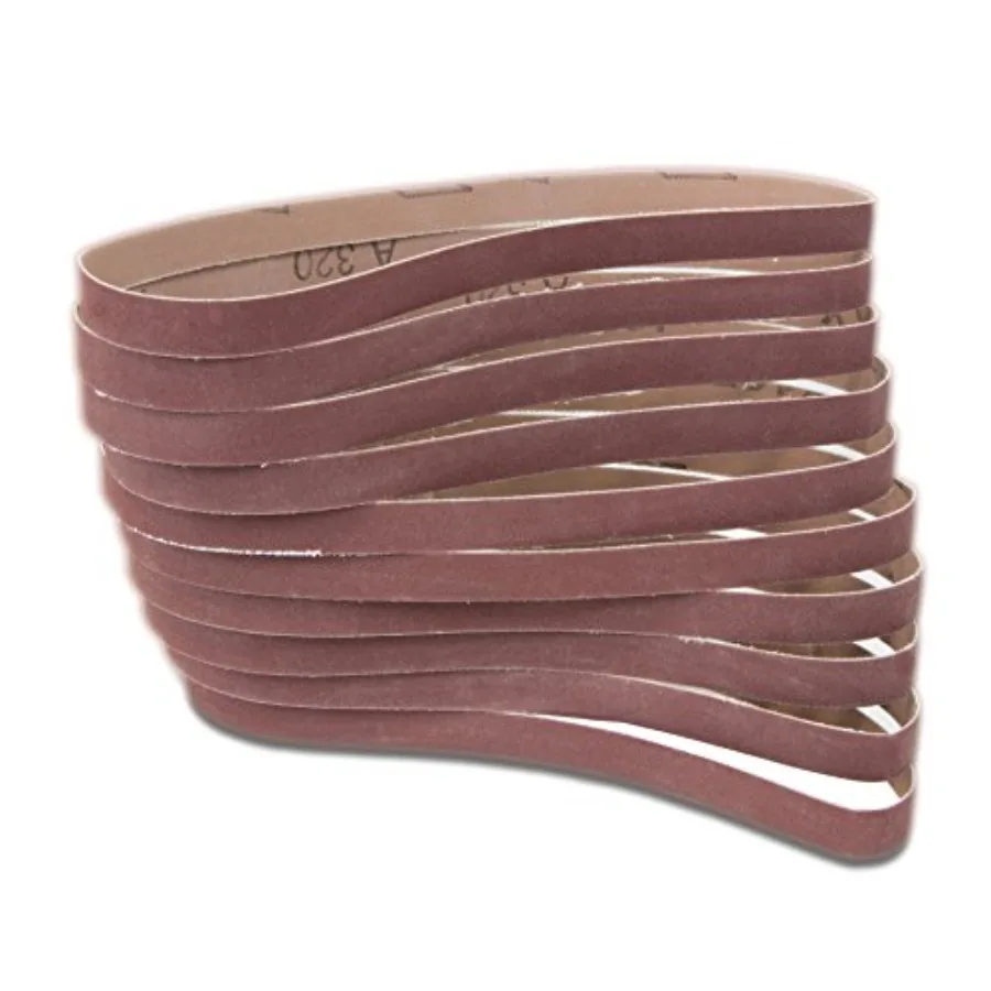 6307SP80 80-Grit 1/2 x 18" Sanding Belt Sandpaper 10 Pack
6307SP80 80-Grit 1/2 x 18" Sanding Belt Sandpaper 10 Pack