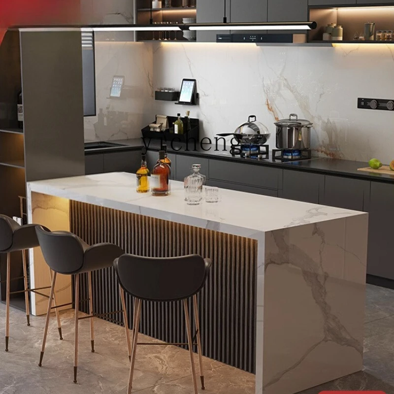 XL integrated flat island dining table open kitchen with sink high-end solid wood Nakajima bar
XL integrated flat island dining table open kitchen with sink high-end solid wood Nakajima bar