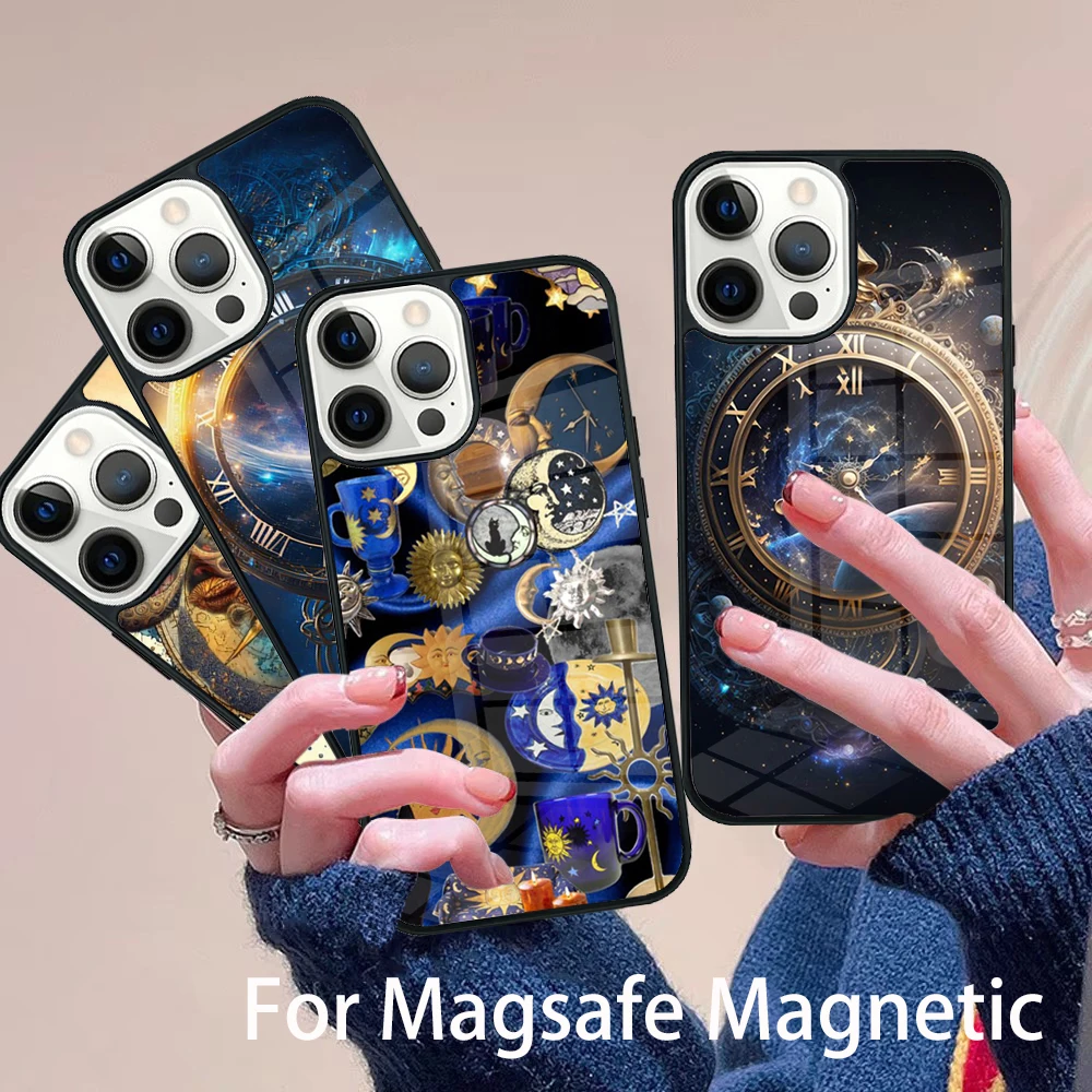 Fashion Art Sun Moon Phone Case Magesafe Magnetic Wireless Charge Cover For IPhone 16 11 12 13 14 15 Pro Max Plus Mini
Fashion Art Sun Moon Phone Case Magesafe Magnetic Wireless Charge Cover For IPhone 16 11 12 13 14 15 Pro Max Plus Mini