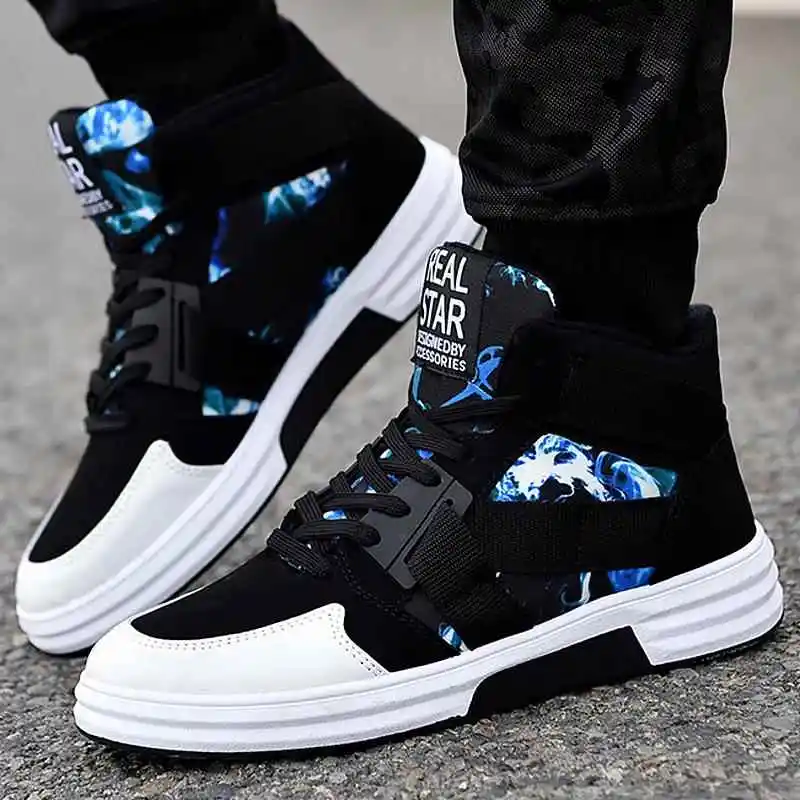 Casual Camouflage Men's Board Shoes Spring Fashion Tied High Top Street Dance Shoes round Toe Rubber Sole EVA Inner Material
Casual Camouflage Men's Board Shoes Spring Fashion Tied High Top Street Dance Shoes round Toe Rubber Sole EVA Inner Material