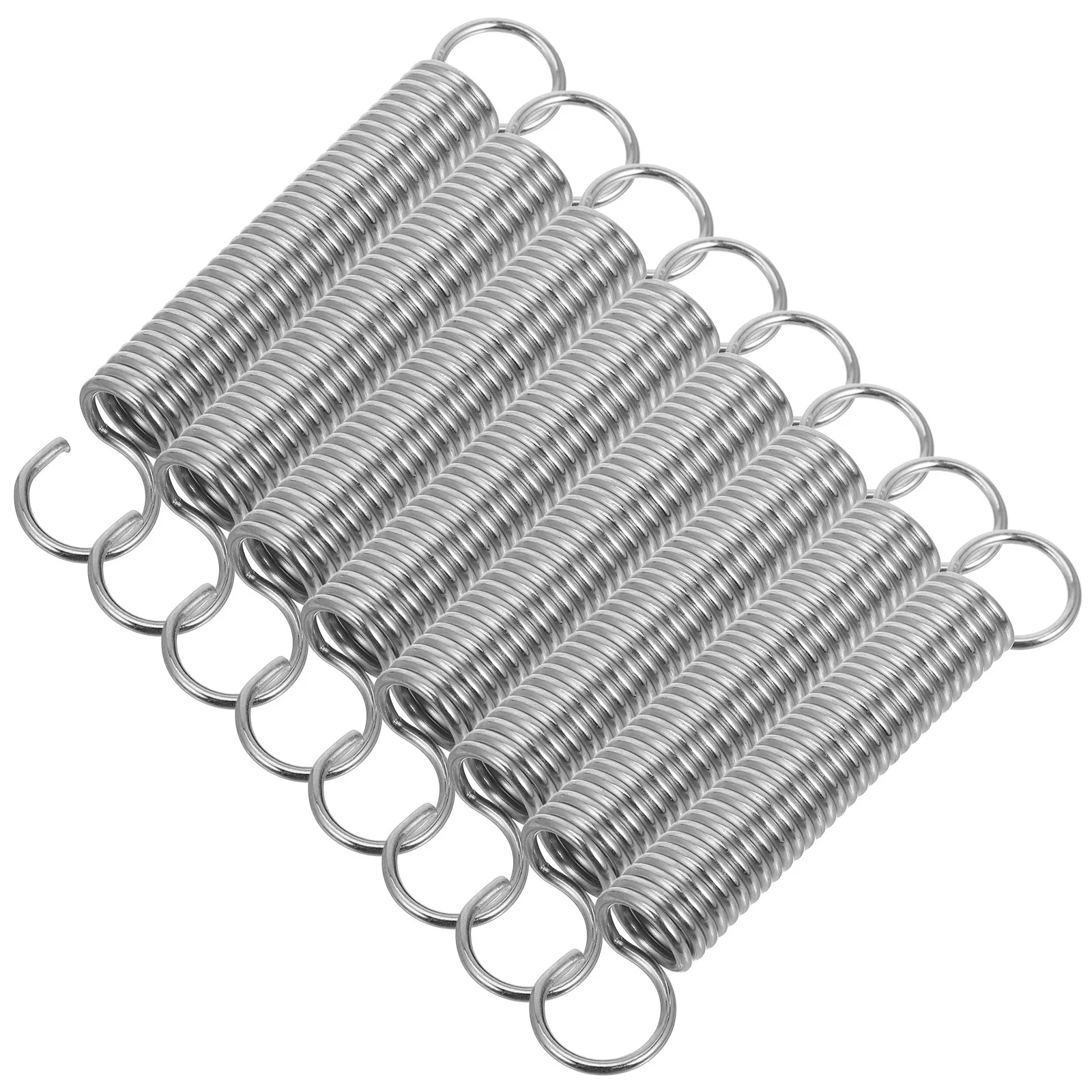 8pcs Tiller Belt Tensioner Spring Heavy Duty Engine Spring Steel Dual Hook For Agricultural Machinery Bumper Assembly
8pcs Tiller Belt Tensioner Spring Heavy Duty Engine Spring Steel Dual Hook For Agricultural Machinery Bumper Assembly