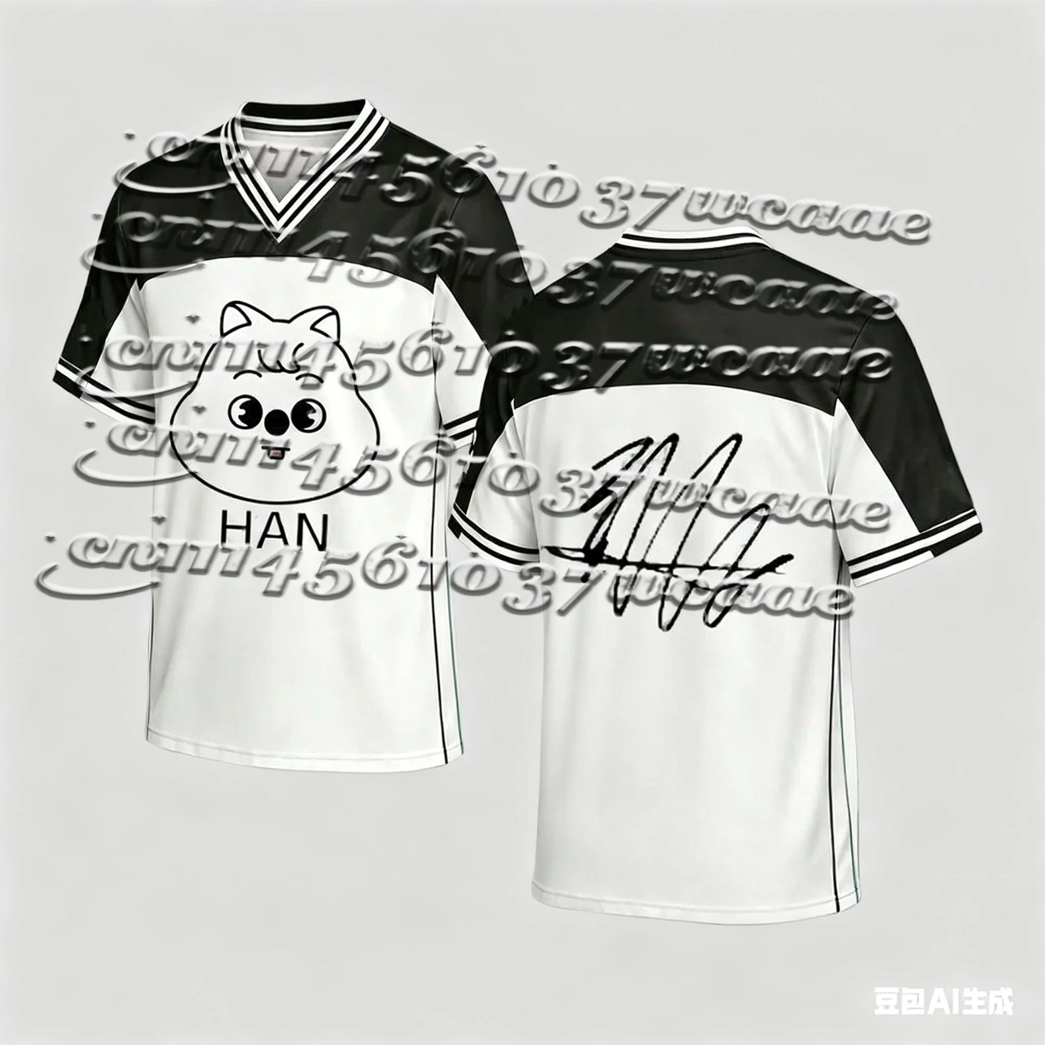 Felix Kpop Boy Band Jersey 2026 New Summer Short Sleeve T-Shirt Men's Women's Cartoon Image Signature Print Gift
Felix Kpop Boy Band Jersey 2026 New Summer Short Sleeve T-Shirt Men's Women's Cartoon Image Signature Print Gift