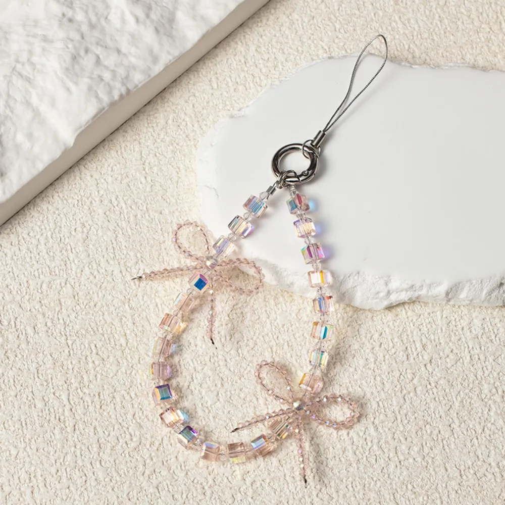 Stylish Glitter Crystal Bead Pendant Detachable Colorful Wrist Crystal Chain Transparent Crystal Bead Keychain for Women Girls
Stylish Glitter Crystal Bead Pendant Detachable Colorful Wrist Crystal Chain Transparent Crystal Bead Keychain for Women Girls