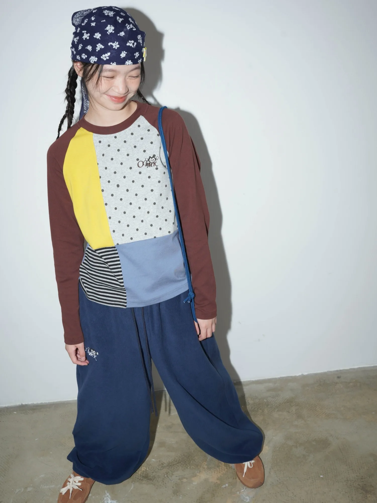 Odder Casual Long Sve T-irt Women's Inner Wear Color Blo oulder Insertion Autumn Top Comfortable Loose Fit Tee
Odder Casual Long Sve T-irt Women's Inner Wear Color Blo oulder Insertion Autumn Top Comfortable Loose Fit Tee