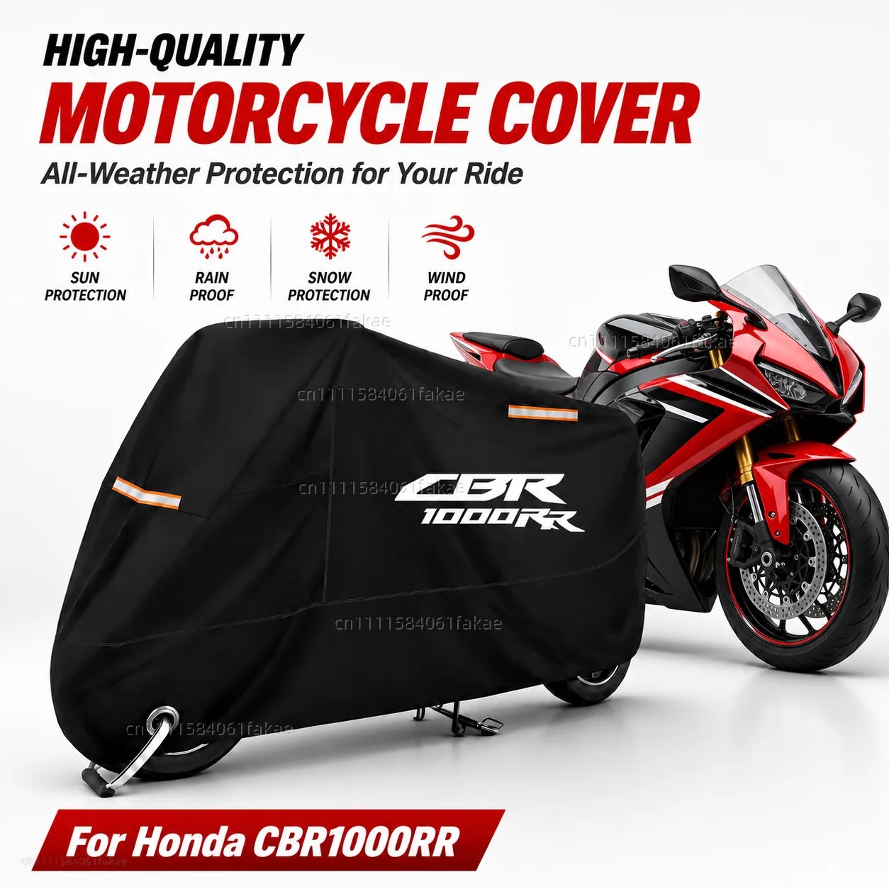 Motorcycle Cover Waterproof Outdoor All Season Dustproof UV Protective Moto Scooter Rain Cover For Honda CBR 1000RR CBR1000RR CB
Motorcycle Cover Waterproof Outdoor All Season Dustproof UV Protective Moto Scooter Rain Cover For Honda CBR 1000RR CBR1000RR CB