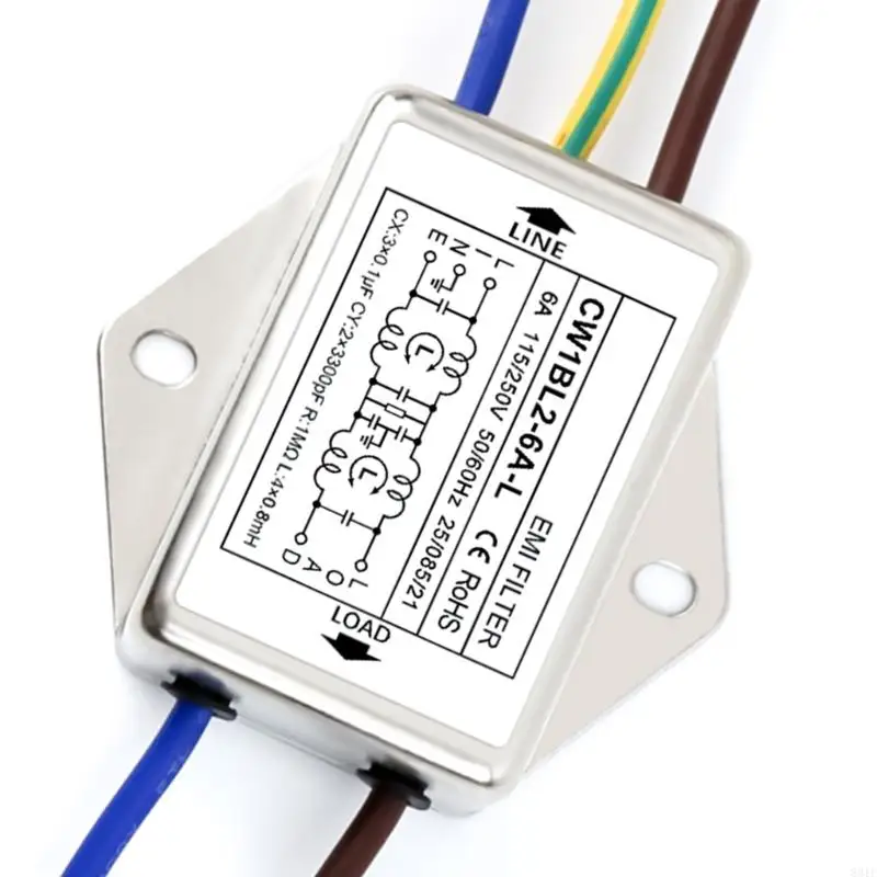 Практический фильтр 250 В для эффективного подавления шума в электрическом оборудовании 831f 
Практический фильтр 250 В для эффективного подавления шума в электрическом оборудовании 831f