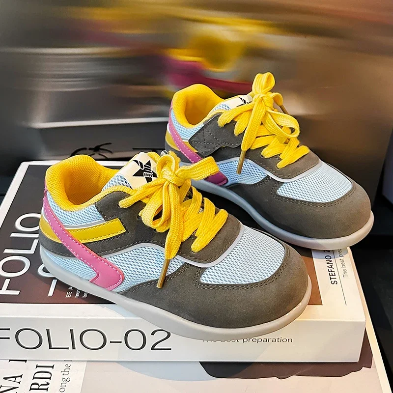 Children Sneakers for Girls Boys 2025 Spring New Fashion Korean Style Soft Anti-slippery Versatile Chic Casual Student Shoes
Children Sneakers for Girls Boys 2025 Spring New Fashion Korean Style Soft Anti-slippery Versatile Chic Casual Student Shoes
