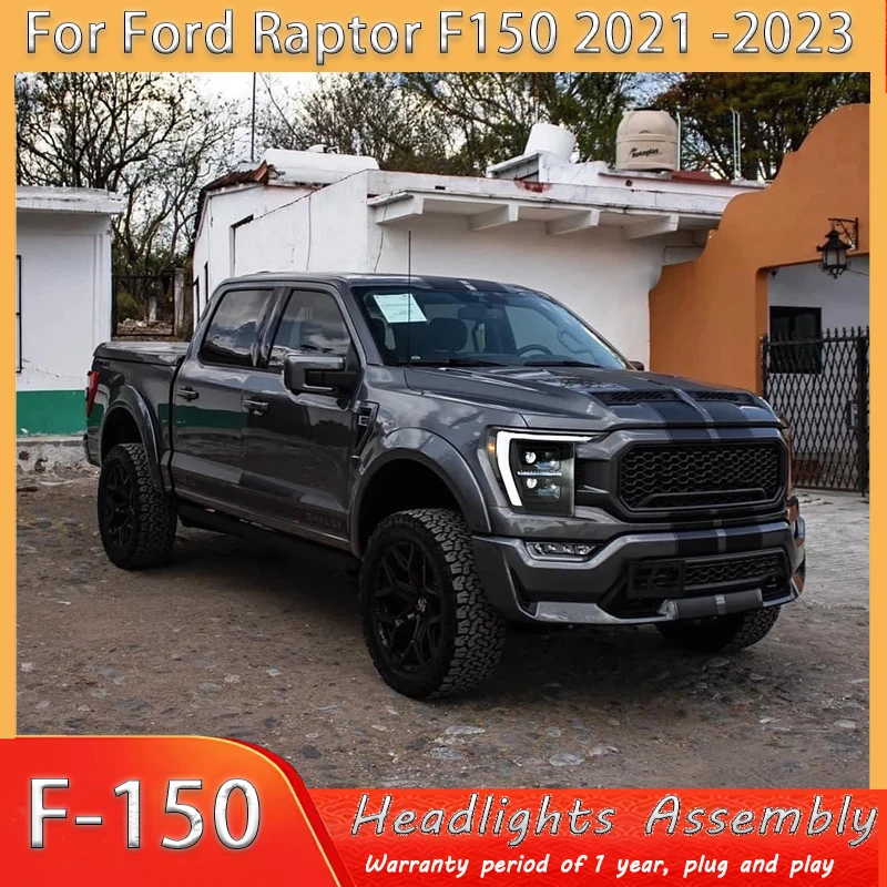 Автомобильные стайлинговые фары для Ford F150 2021 2022 2023 F-150, светодиодные линзы, дневные ходовые огни, полностью светодиодные фары в сборе
Автомобильные стайлинговые фары для Ford F150 2021 2022 2023 F-150, светодиодные линзы, дневные ходовые огни, полностью светодиодные фары в сборе