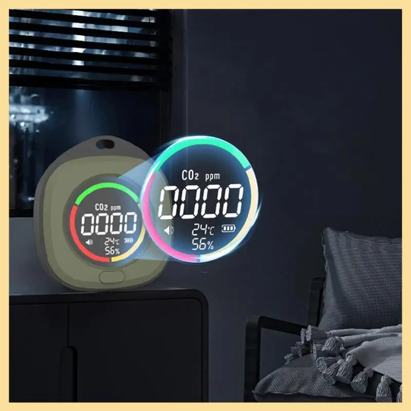 B16C-4 In 1 CO CO2 Detector Alarm Temp Humidity Sensor HD LCD Display CO CO2 Temperature Humidity Detector For Indoor Outdoor
B16C-4 In 1 CO CO2 Detector Alarm Temp Humidity Sensor HD LCD Display CO CO2 Temperature Humidity Detector For Indoor Outdoor