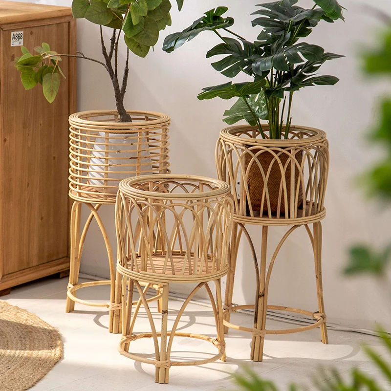 Nordic Rattan Round Flower Basket Wooden Tall Plant Stand Indoor Pot Holder Minimalist Guesthouse Living Room Decor
Nordic Rattan Round Flower Basket Wooden Tall Plant Stand Indoor Pot Holder Minimalist Guesthouse Living Room Decor
