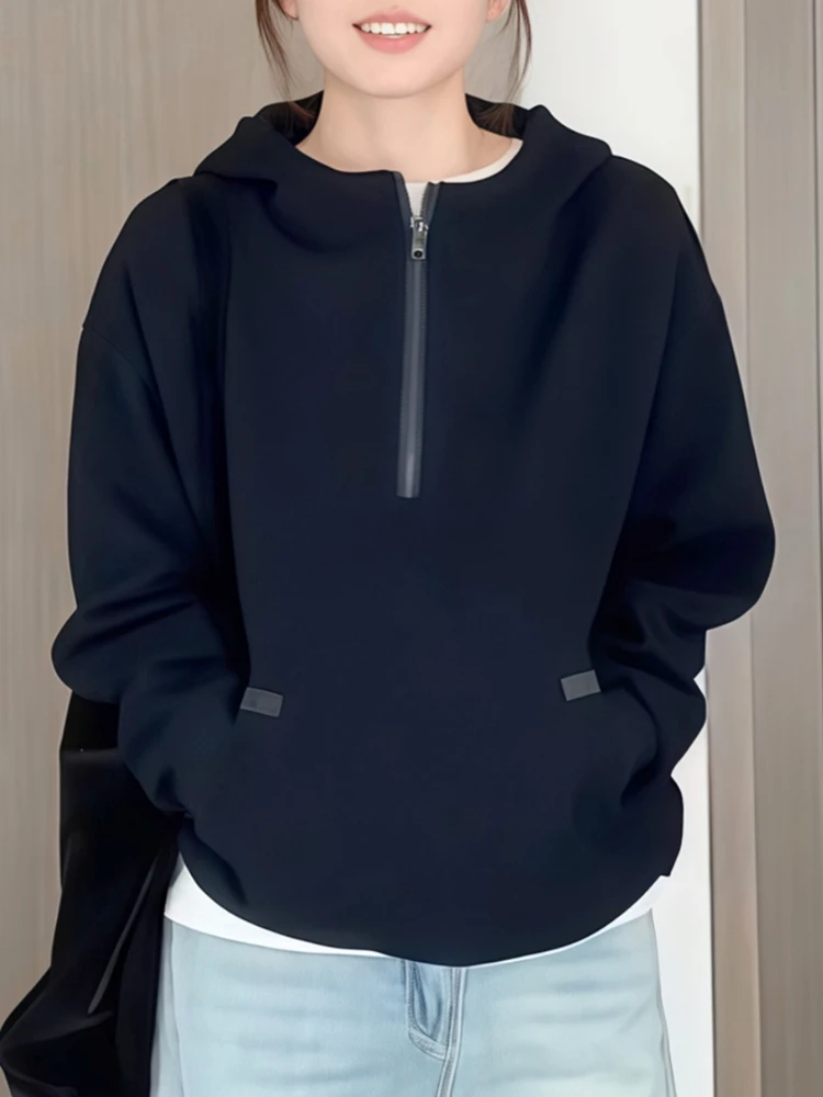 Fashionable Long Sleeve Loose Hoodie Women's Spring Autumn Stylish Design Sense Top High Quality Sensation Casual Wear
Fashionable Long Sleeve Loose Hoodie Women's Spring Autumn Stylish Design Sense Top High Quality Sensation Casual Wear