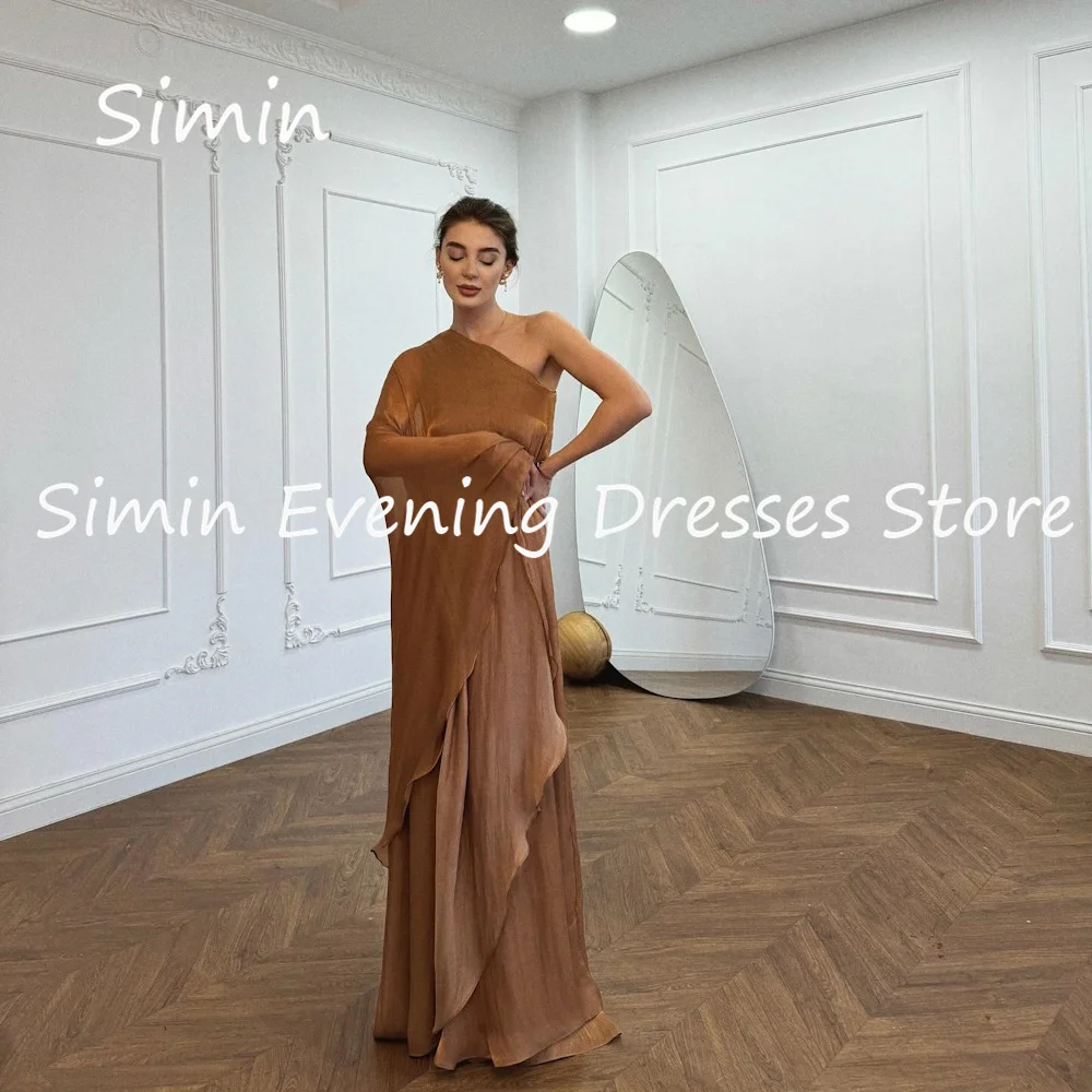 Simin Chiffon A-line One-shoulder Formal Luxury Prom Gown Floor-length Evening Elegant Pretty Party dresses for women 2023
Simin Chiffon A-line One-shoulder Formal Luxury Prom Gown Floor-length Evening Elegant Pretty Party dresses for women 2023