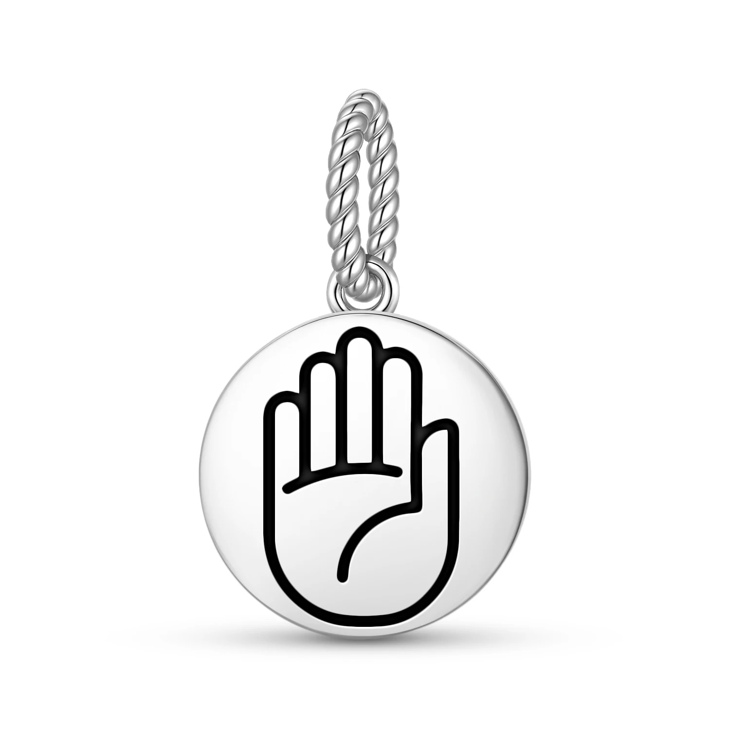 Подвеска-мультиформа «Абхая» из стерлингового серебра 925 пробы, с символом, для женских браслетов и ожерелий, популярное украшение
Подвеска-мультиформа «Абхая» из стерлингового серебра 925 пробы, с символом, для женских браслетов и ожерелий, популярное украшение