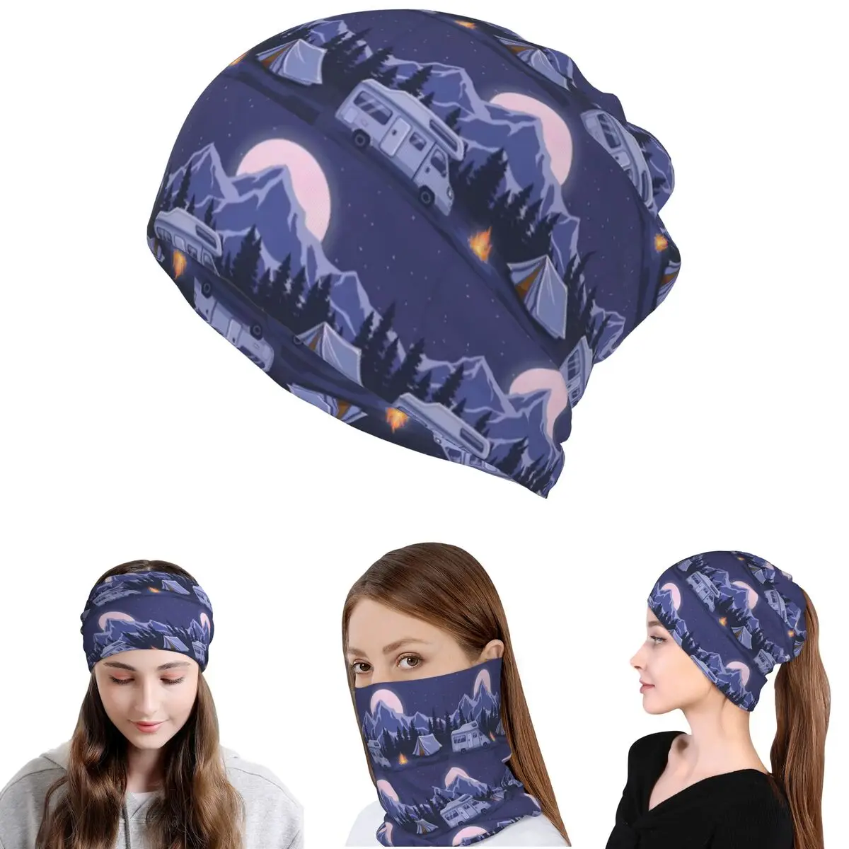 Happy Campers Bandana Neck Gaiter Mask Scarf Multi-use Balaclava Beanies Hat Unisex Adult Breathable
Happy Campers Bandana Neck Gaiter Mask Scarf Multi-use Balaclava Beanies Hat Unisex Adult Breathable