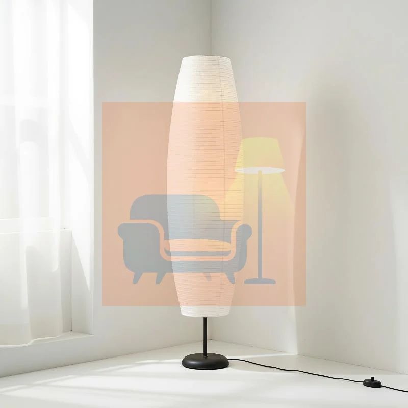 Modern Tall Rice Paper Floor Lamp Soft Warm Glow Minimalist Slim Design For Living Room Bedroom Home Decor
Modern Tall Rice Paper Floor Lamp Soft Warm Glow Minimalist Slim Design For Living Room Bedroom Home Decor
