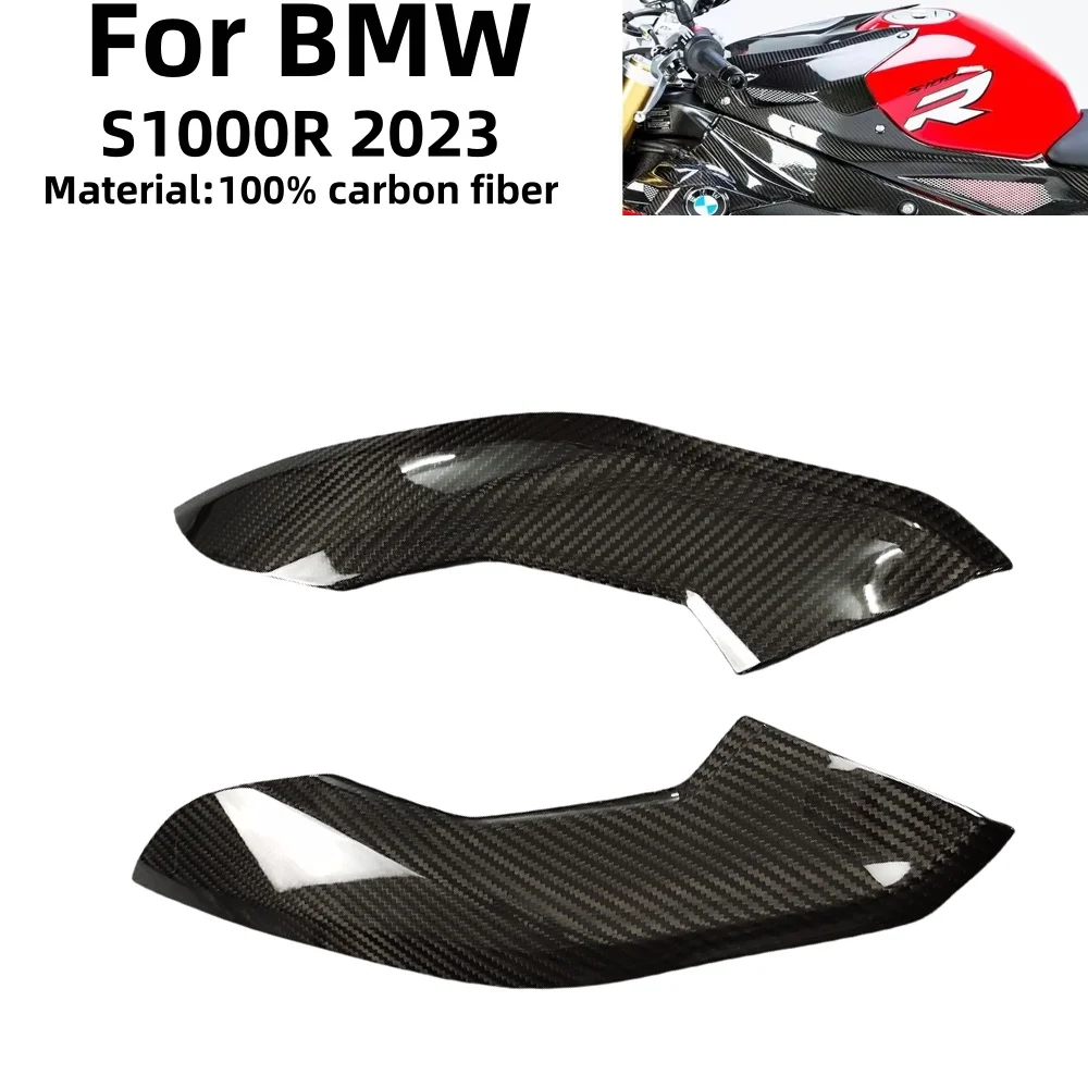 S1000R 2023 Real Carbon Fiber Motorcycle Fuel Tank Side Panels Lower Fairing Protectors For BMW S1000 R S 1000R 2021 2022
S1000R 2023 Real Carbon Fiber Motorcycle Fuel Tank Side Panels Lower Fairing Protectors For BMW S1000 R S 1000R 2021 2022