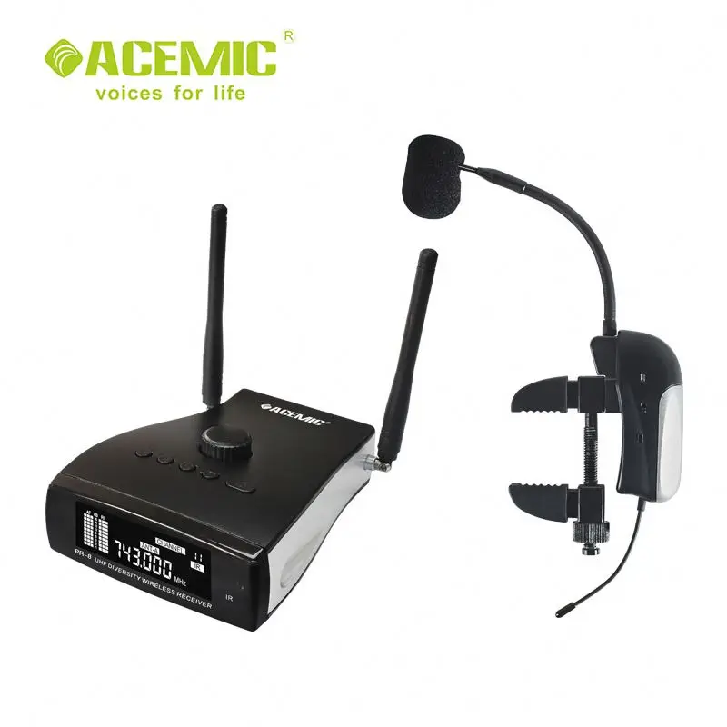 ACEMIC UHF беспроводной микрофон Erhu Guzheng виолончель скрипка бас саксофон производительность запись использование для музыкального инструмента гитары
ACEMIC UHF беспроводной микрофон Erhu Guzheng виолончель скрипка бас саксофон производительность запись использование для музыкального инструмента гитары