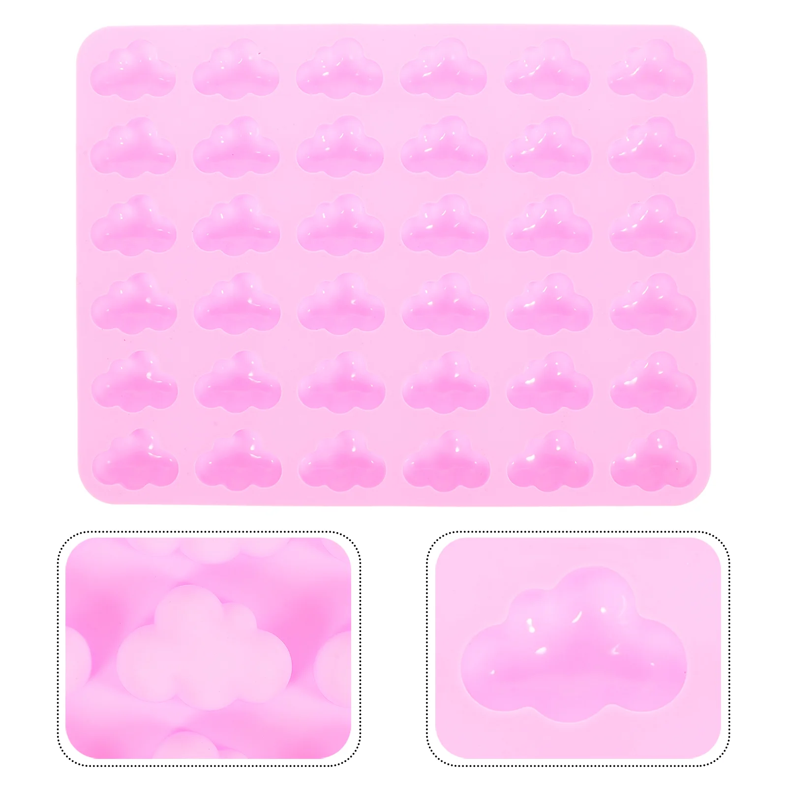 Cloud Silicone Mold Form Candies Forms Frost Sweets Chocolate Molds Convenient Candy Jelly Accessory The Clouds
Cloud Silicone Mold Form Candies Forms Frost Sweets Chocolate Molds Convenient Candy Jelly Accessory The Clouds